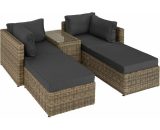 Canapé de jardin meuble modulable marron naturel - Marron 2208088 3000128201300