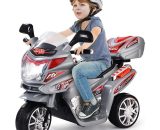 Dremade - DREAMADE Moto pour Enfant avec 3 Roues, Véhicule Électrique 6 V pour Enfant 3-7 Ans avec Phare LED et Musique, Vitesse 3 km/h, Marche VA549645FG-ITFR 794094584286
